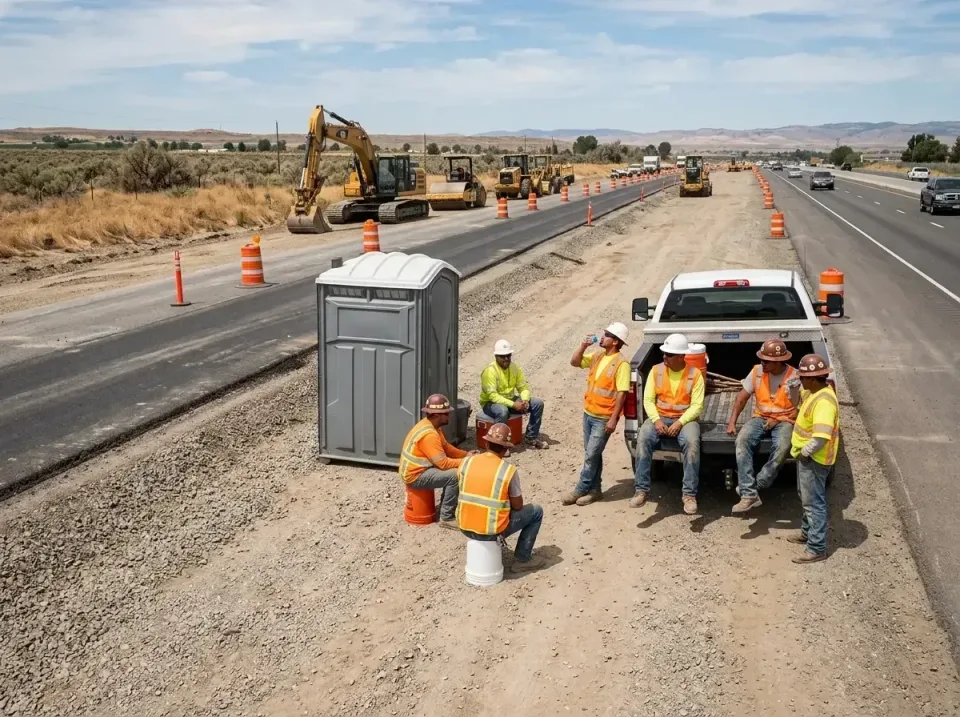 highway-road-construction-crew-007 — frequently asked questions, Porta Potty and Restroom Rentals in Upper Grand Lagoon, FL